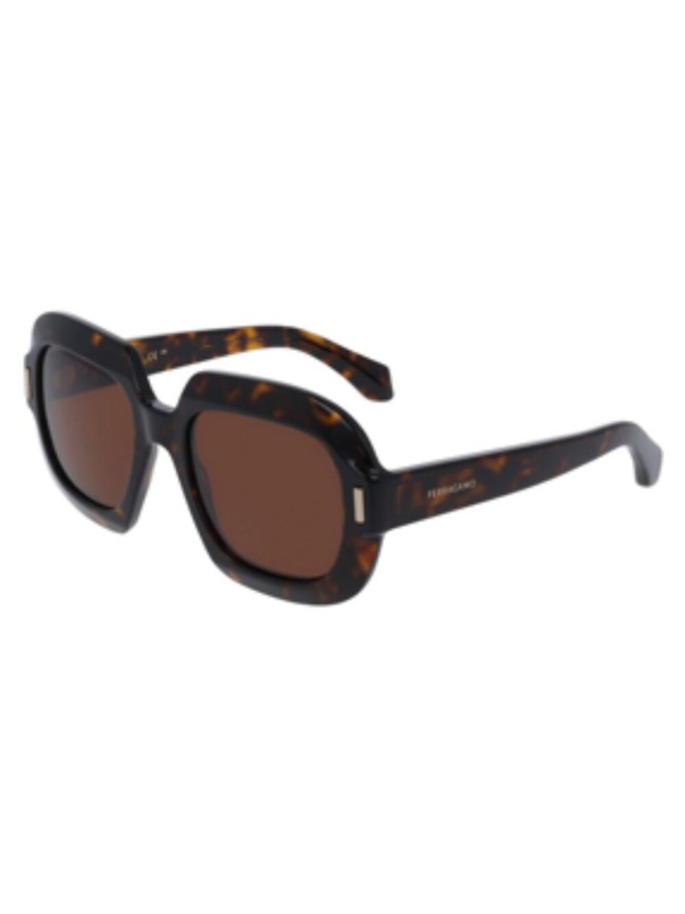 Salvatore Ferragamo SF2068SE 242 Brown 54-20-145mm Square Sunglasses